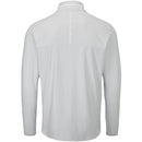Oscar Jacobson Darwin 1/4 Zip Pullover - Lunar Grey/White
