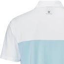 Oscar Jacobson Dodman Polo Shirt - Cool Blue/Navy