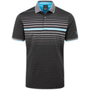 Oscar Jacobson Drayton Polo Shirt - Black/Charcoal