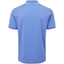 Oscar Jacobson Drayton Polo Shirt - Mid Blue/Sky Blue
