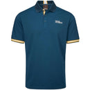 Oscar Jacobson Durham Tour Polo Shirt - Teal/Ochre