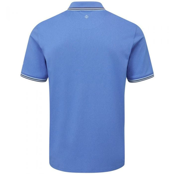 Oscar Jacobson Falcon Polo Shirt - Mid Blue