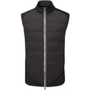 Oscar Jacobson Randal Full Zip Padded Gilet - Black