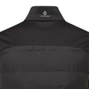 Oscar Jacobson Randal Full Zip Padded Gilet - Black