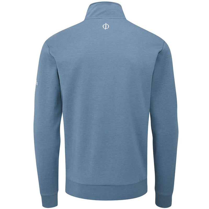 Oscar Jacobson Hawkes Tour Pullover - Blue Charcoal