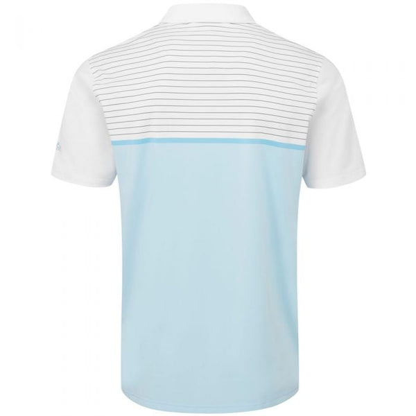 Oscar Jacobson Hurstbourne Tour Polo Shirt - Sky Blue