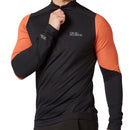 Oscar Jacobson Lodstock Tour Mid Layer 1/2 Zip Pullover - Black Marl