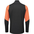 Oscar Jacobson Lodstock Tour Mid Layer 1/2 Zip Pullover - Black Marl