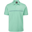 Oscar Jacobson Marsden Polo Shirt - Aqua/Teal