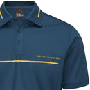 Oscar Jacobson Marsden Polo Shirt - Teal/Orche