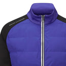 Oscar Jacobson Radstock Full Zip Padded Jacket - Admiral Blue/Black