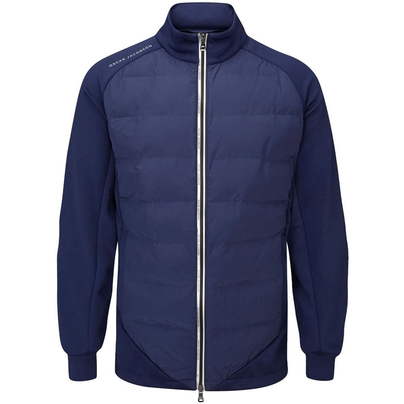 Oscar Jacobson Radstock Full Zip Padded Jacket - Navy