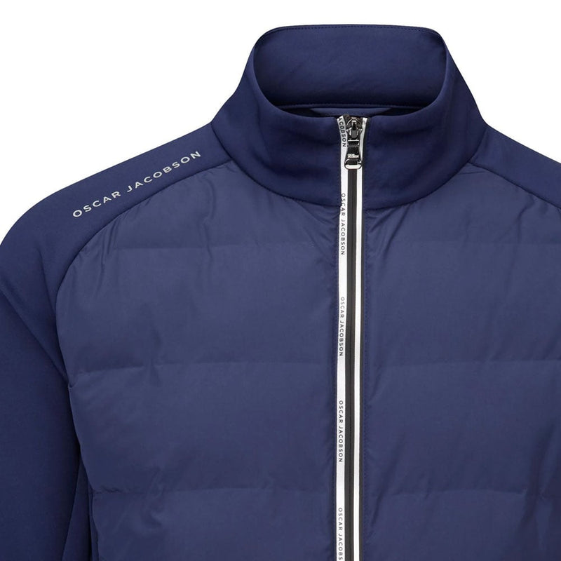 Oscar Jacobson Radstock Full Zip Padded Jacket - Navy