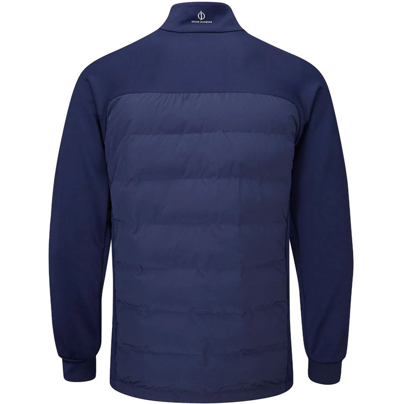 Oscar Jacobson Radstock Full Zip Padded Jacket - Navy