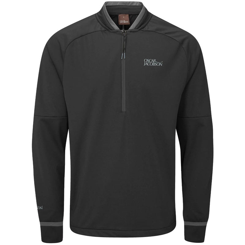 Oscar Jacobson Redfern 1/2 Zip Pullover - Black