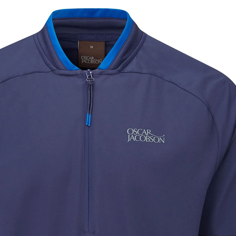 Oscar Jacobson Redfern 1/2 Zip Jacket - Navy