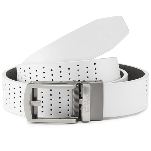 Oscar Jacobson Shelby Belt - Lunar Grey