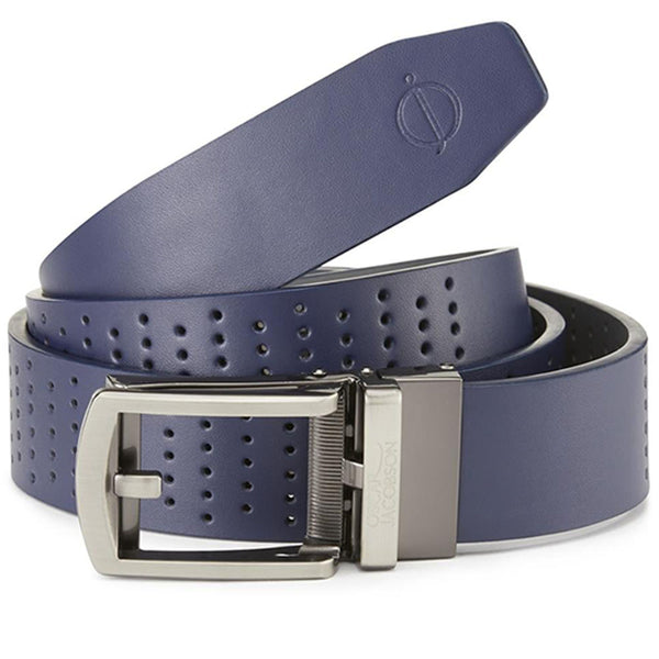 Oscar Jacobson Shelby Belt - Navy