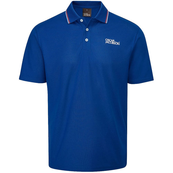 Oscar Jacobson Stanley Polo Shirt - True Blue