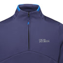 Oscar Jacobson Talbot Tour Mid Layer 1/2 Zip Pullover - Navy