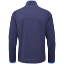 Oscar Jacobson Talbot Tour Mid Layer 1/2 Zip Pullover - Navy