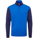 Oscar Jacobson Taylor 1/4 Zip Mid-Layer - Royal Blue