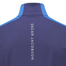 Oscar Jacobson Thornton Mid Layer 1/2 Zip Pullover - Navy