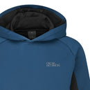 Oscar Jacobson Trapp Hoodie - Black/Teal