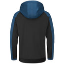 Oscar Jacobson Trapp Hoodie - Black/Teal