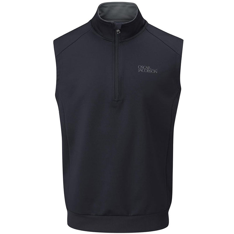 Oscar Jacobson Trent Tour Sleeveless Midlayer - Black