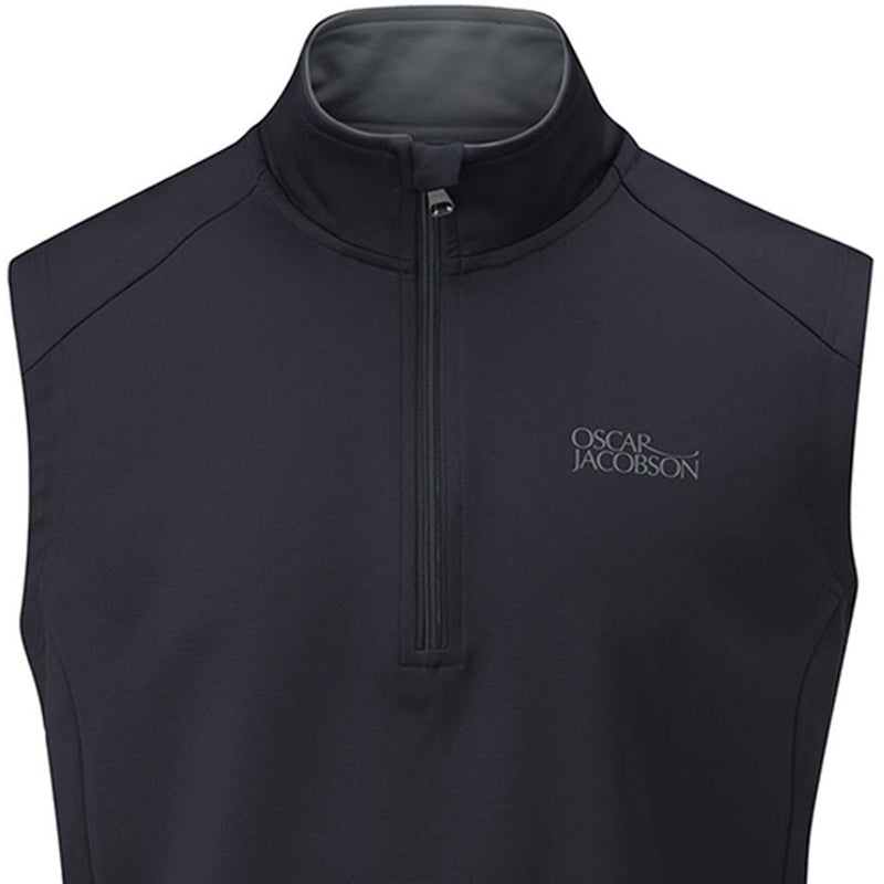Oscar Jacobson Trent Tour Sleeveless Midlayer - Black