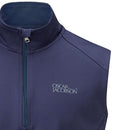 Oscar Jacobson Trent Tour Sleeveless Midlayer - Solid Navy