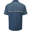Oscar Jacobson Whitby Polo Shirt - Teal Marl