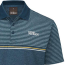Oscar Jacobson Whitby Polo Shirt - Teal Marl