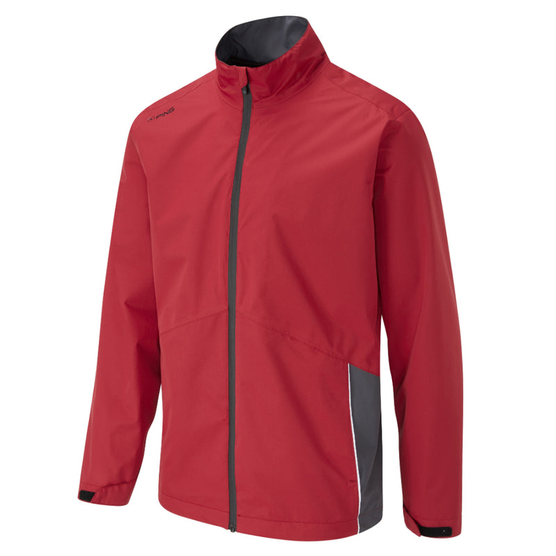 Ping SensorDry Waterproof Jacket - Firebrick/Asphalt