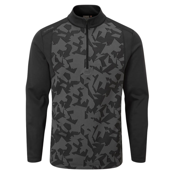Ping Felix 1/2 Zip Golf Sweater - Black/Black