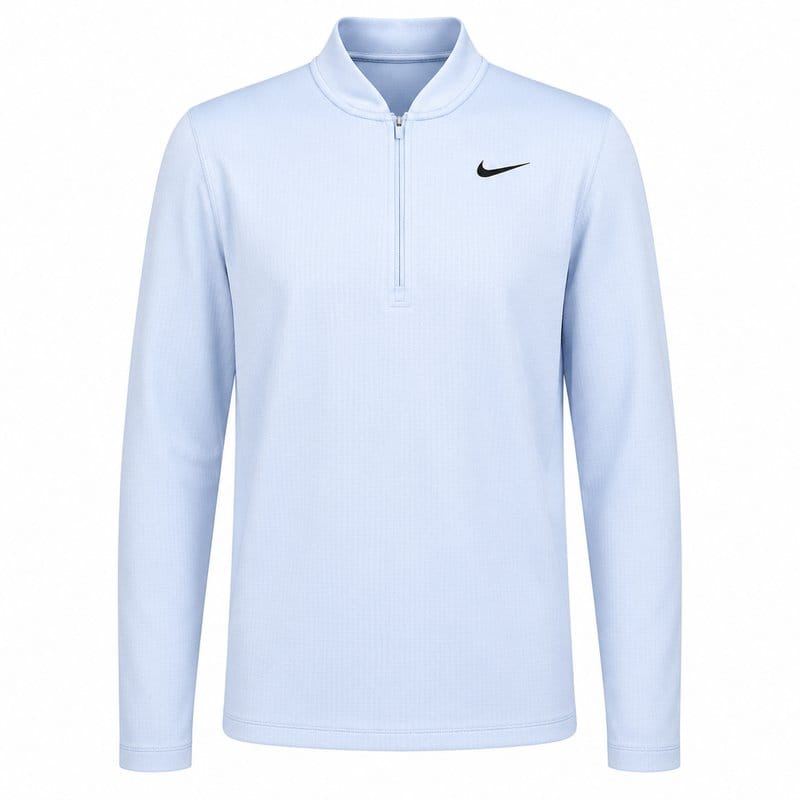 Nike Velocity Therma-Fit 1/2 Zip Pullover - Hydrogen Blue/Black
