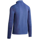 Callaway Pieced Waffle 1/4 Zip Fleece - Peacoat