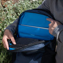 Ping Backpack - Navy Herringbone