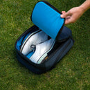 Ping Shoe Bag - Navy Herringbone