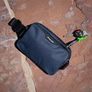 Ping Valuables Pouch - Navy Herringbone