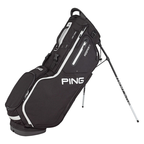 Ping Hoofer Stand Bag - Black/White