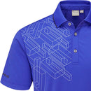 Ping 1-A Putter Polo Shirt - Blue Surf