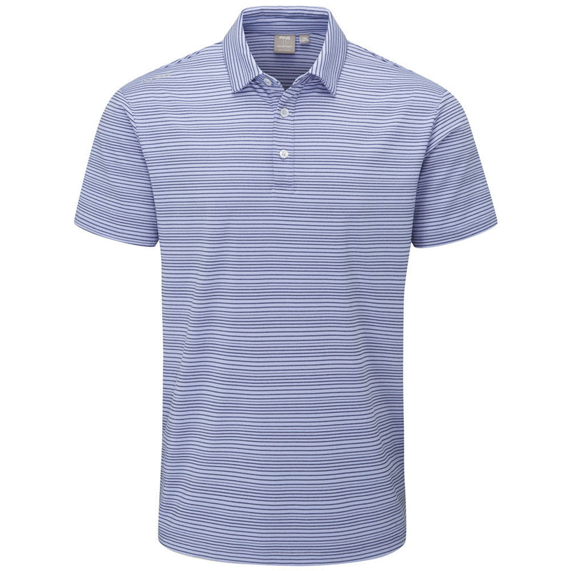 Ping Alexander Polo Shirt - Grapemist/Oxford Blue