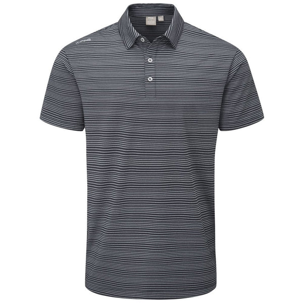 Ping Alexander Polo Shirt - Navy/Silver