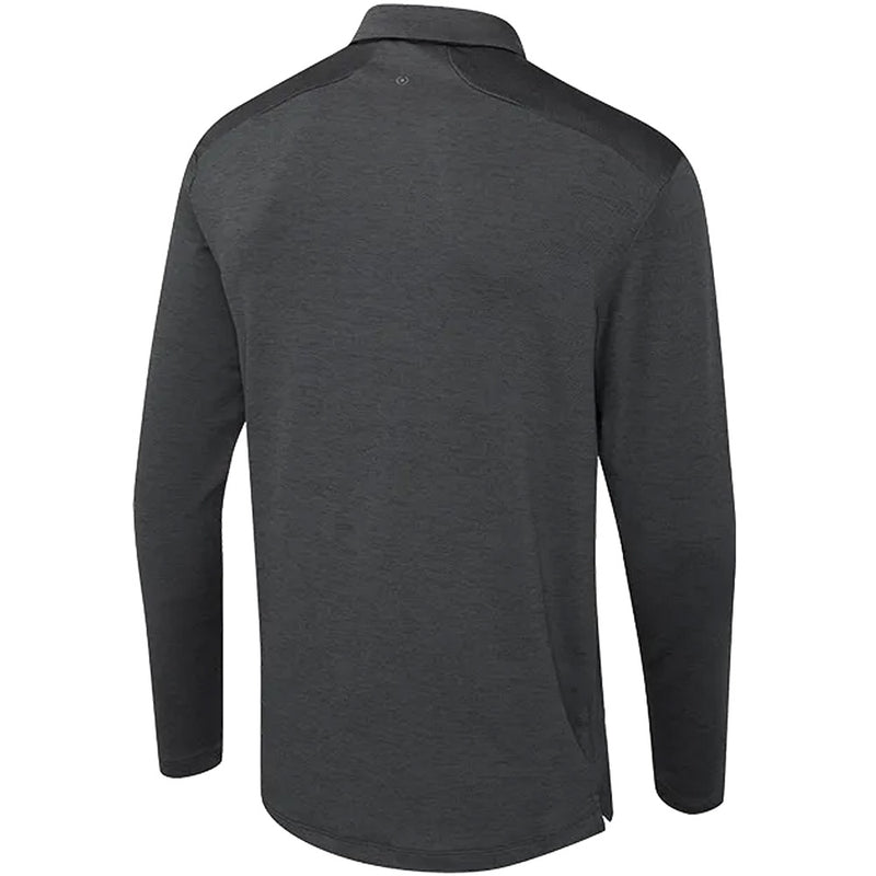 Ping Angus Long Sleeved Polo Shirt - Asphalt Multi