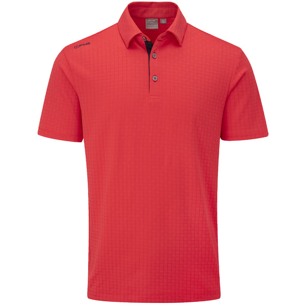 Ping Cillian SensorCool Polo Shirt - Poppy