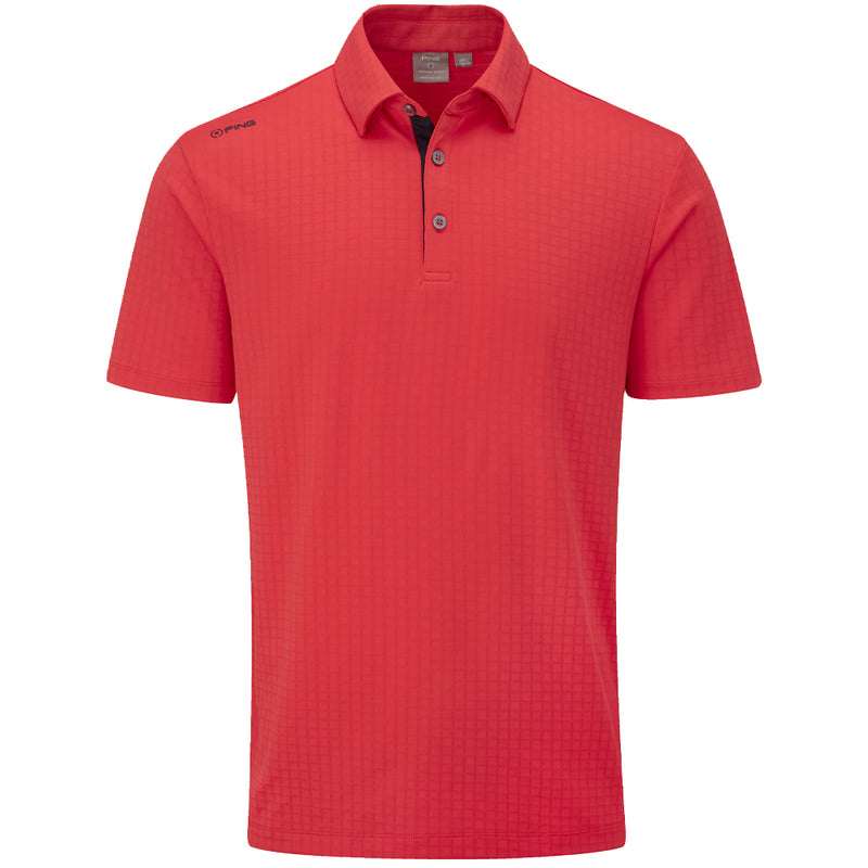 Ping Cillian SensorCool Polo Shirt - Poppy