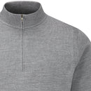 Ping Croy 1/2 Zip Pullover - French Grey Marl