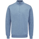 Ping Croy 1/4 Zip Pullover - Stone Blue Marl